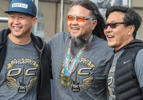 Brothers Mingo Lee, Wing Lam and Ed Lee of Wahoo’s Fish Tacos.