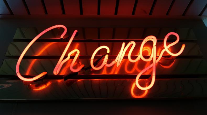 change sign in neon