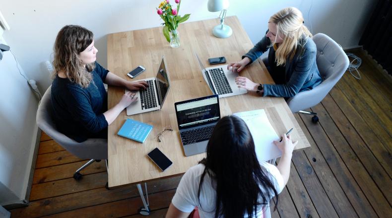 women meeting