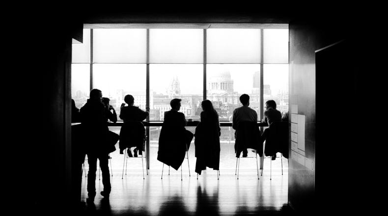 People Sitting Together