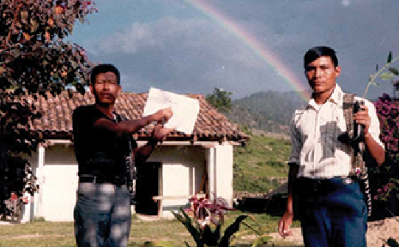 Mark D. Walker in the peace corps