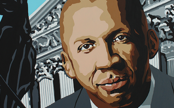 illustration of Bryan Stevenson