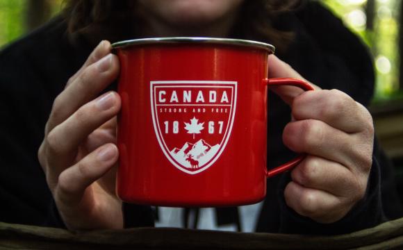 mug with canada on it