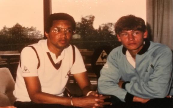 Arthur Ashe & Mike Geiger